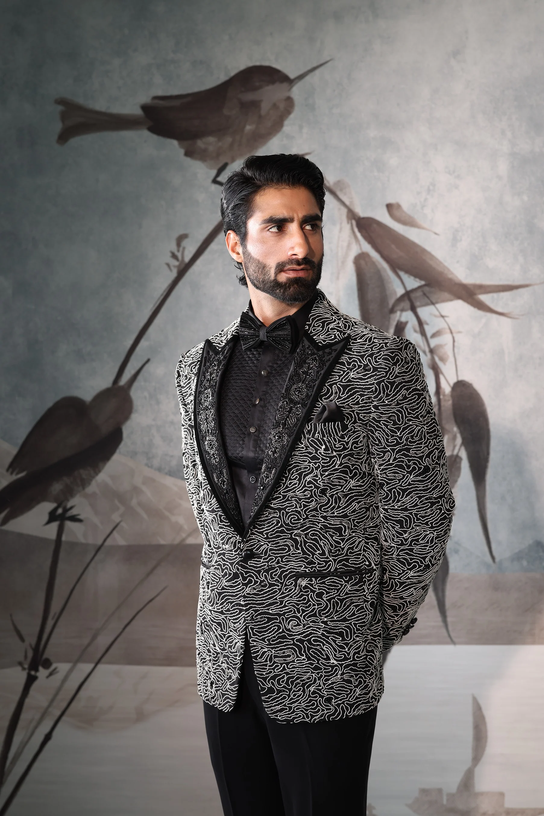 Black Luxury Tuxedo for Groom