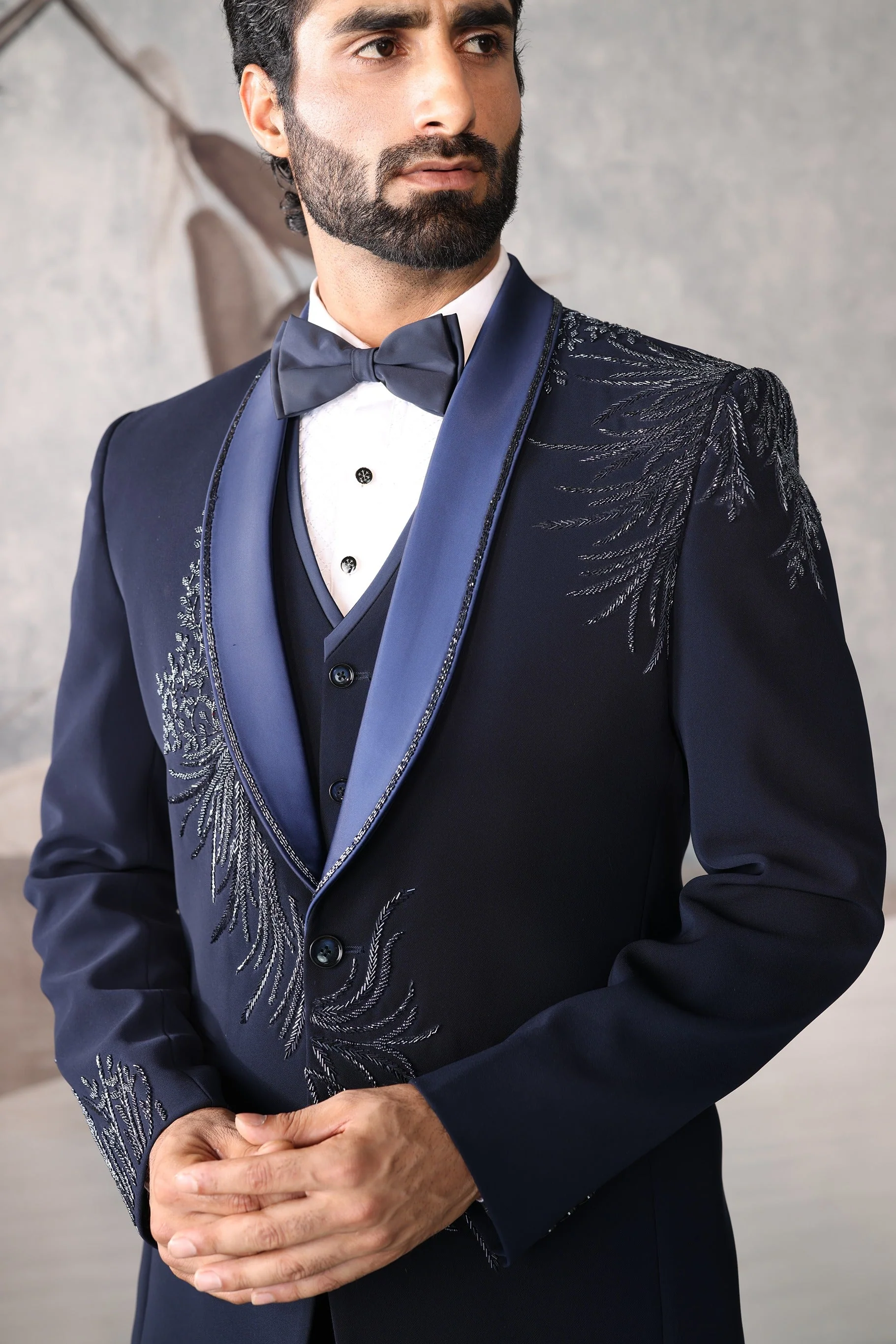 Men's Slim Fit Blue Suit