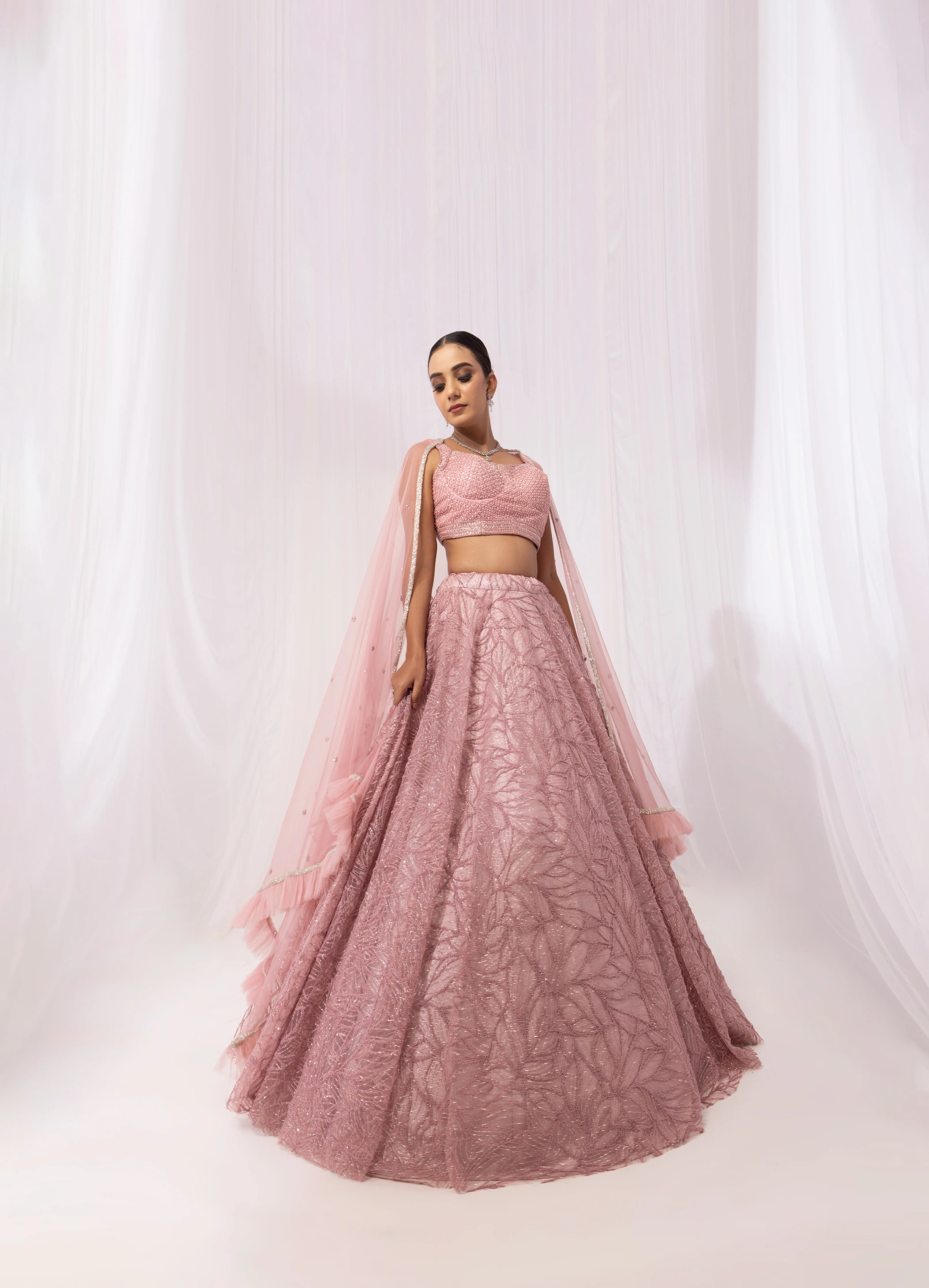 Pink Dazzling Lehenga